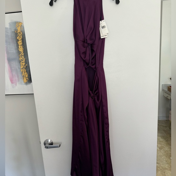 Andrea iyamah Reni midi dress plum purple small new with tags - Picture 5 of 5